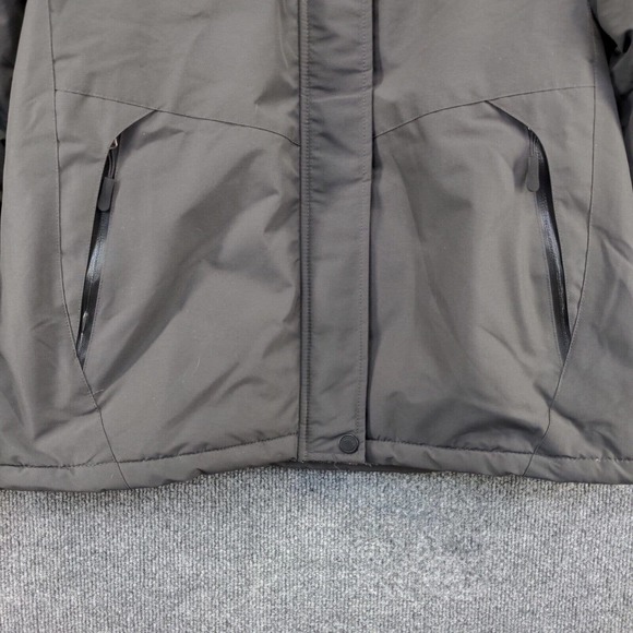 Moerdeng Men's Windbreaker Jacket Black Large Long Sleeve Waterproof Breathable - Picture 5 of 14